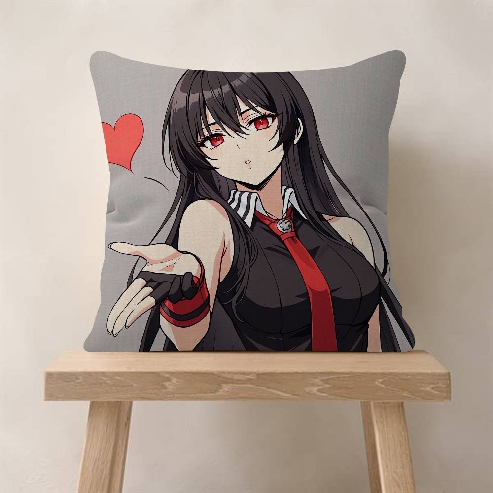 Anime A-Akame Ga Kill Maple Design Cushion Cover Happy Autumn Harvest Decor Holiday Decorati Pillow Cover