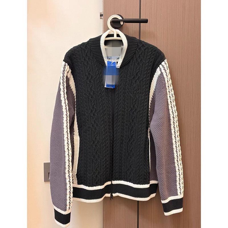 Unisex Ikdienas Adīts Cardigans ar Trīs
