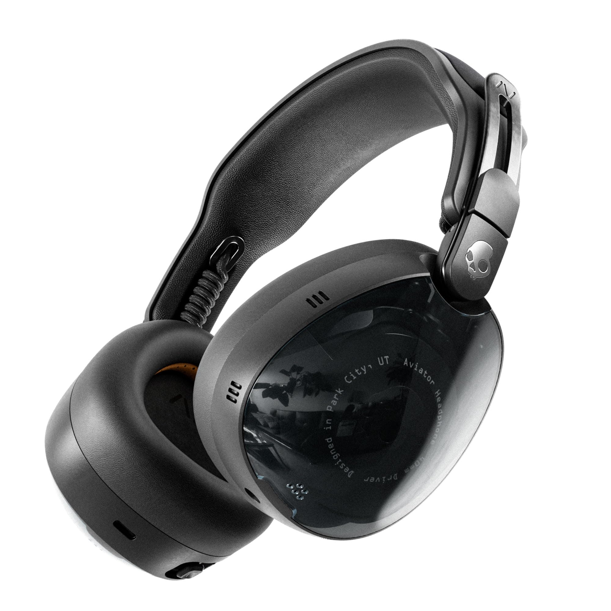 

Skullcandy Official Store Aviator 900 ANC THX Spatial Audio Head Tracking 6 Microphones Active Noise Cancelling Wireless Headphones Ambient Sound