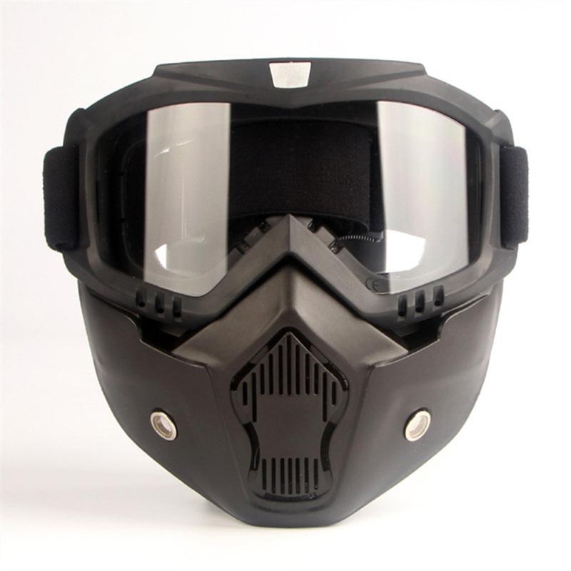 Motorcycle Helmet Mask Riding Off-road Equipment Outdoor Military Enthusiasts CS Goggles Mask