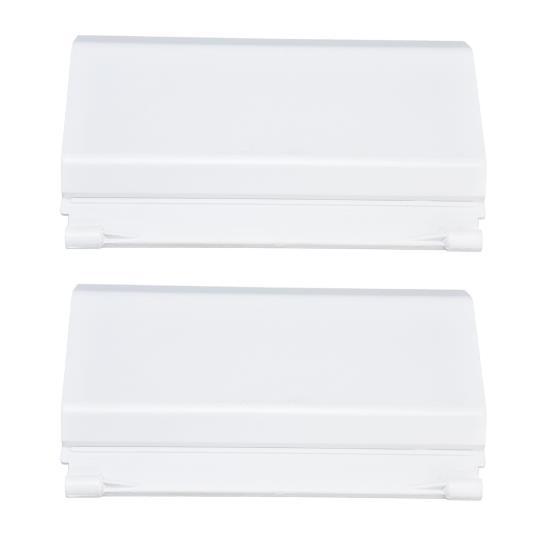 2 Stück Skimmerklappe Überlaufklappe Hohe Zuverlässigkeit Einfach zu installieren Poolskimmer Klappe für Schwimmbad