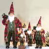 40/60cm Seated Santa Figurine Standing Posture Christmas Figurine  Christmas Home Decor