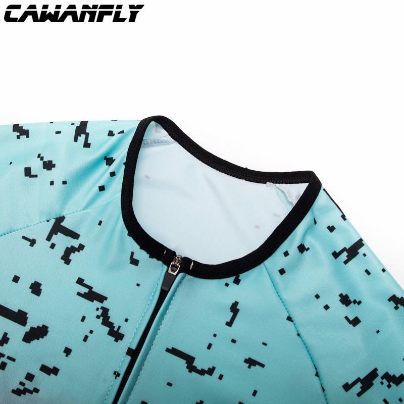 Womens Triathlon Cycling Suit With Print Design Quick-Dry Sportswear Road Bike Running Swim Transition