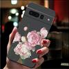 Phone Case For Google Pixel 10 9 Pro XL 9A 8 7 6 Pro Pixel 8A 7A 6A Pixel 8 7 6 5 Peony Flower