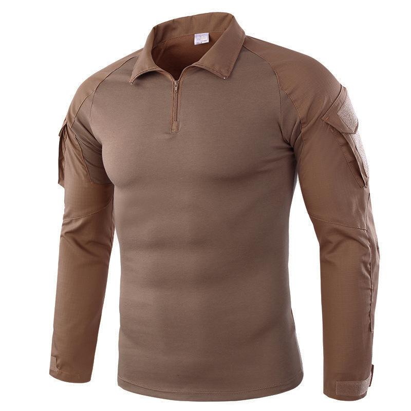 Outdoor Long-sleeved Frog Suit Men's Work Top New Slim Fit Breathable Camouflage Suit