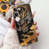 For Vivo Y19S V2419 Cool Dragon Tiger Painting Phone Case For Vivo Y19s Y 19S 4G Soft Silicone TPU Cases