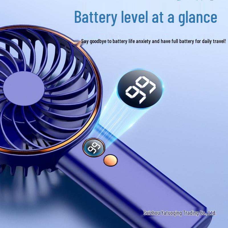 

Portable Rechargeable USB Quiet Fan for Dorms & Offices - Free Shipping 0mAh