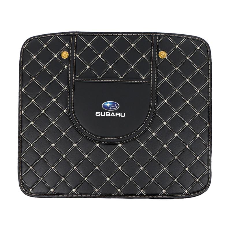 Car Seat Back Storage Protective Pad Prevent Kick Mat For Subaru Legacy LEVORG WRX Outback XV Forester Ascent Exiga SOLTERRA Tribeca