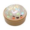 Cute Bao Bun Dumpling Squishy Slime Stress Relief Toys Non-Stick Clear Glitter Slime Stress Ball Fidget Toy For Kids Party Favor