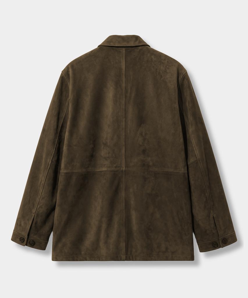 DIMITRI BLACK Slacker Schnittmantel_Wildleder 3 Farben