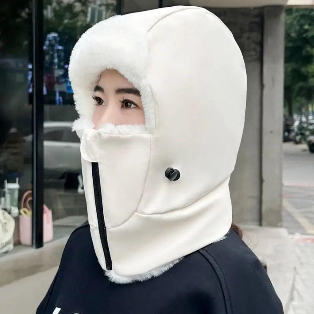 Warm Pullover Cap Windproof Helmet Cap New Ear Protection Hat  Outdoor Sports