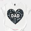 Heart Shaped Tools Dad T Shirt For Handy Father Who Fixes Everything Sweat S Day And Beyond Vintage Fashion Graphic