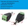 DC 5.5 X 2.5 Plug To 3.5MM Male and 2.1 Round Female Socket Wire Connector