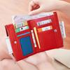 Vintage Chic Double Zipper Wallet Multi-card Coin Purse Portable Buckle Wallet
