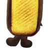 Plush Pencil Case Cute Toast Design Large Capacity Personalized Pen Pouch for Students