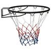 Basketball Hoop - vidaXL - 93659 - Steel - 45 Cm - Black
