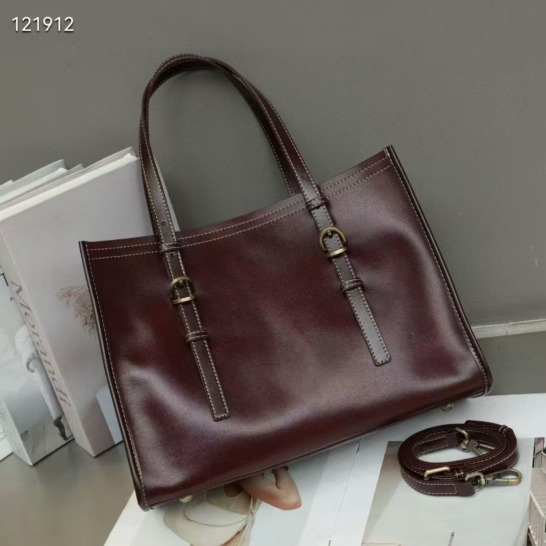 

Oilwax Cow Leather Hand bag Ladies Vintage Genuine Leather Shoulder or Sling Bags Fashi Women Handbag