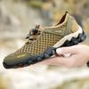 Men Casual Sneakers Breathable Mesh Shoes Mens Non-Slip Outdoor Hiking Shoes Mens Climbing Trekking Shoes Zapatos Hombre Summer