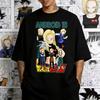 2026 Dragon Ball Android 18 Anime Potisk Tričko Pánské a Dámské Tričko Pánské Horní Díl Sportovní Tričko Pánské Tričko Harajuku Tričko