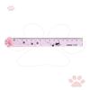 Cute Cat Paw Plastic Straight Rulers Kawaii School Office Supplies Planner Accessories Student Prize