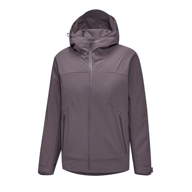 Men and Women's Jackets, Mountaineering Suits, Same Hard Shell Single-layer Windproof and Waterproof Jackets for Couples
