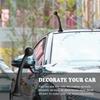 3D Dekorace na střechu auta Anténa Samolepky na střechu Autodoplňky Samolepky Klíčky fazole Klíček Ďábelský roh