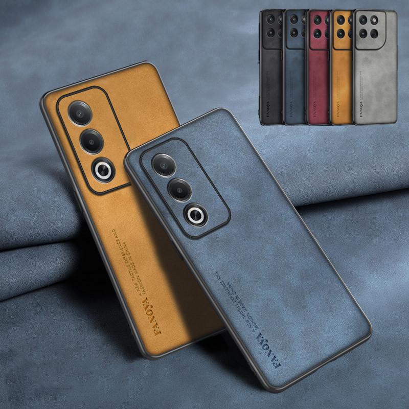 PU Leather Sheepskin Feeling Phone Case For Oneplus Nord 5 Nord CE5 Protective Cover Coque Shell Fundas