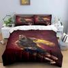 2025 Fashion Basketball Star A-LeBron J-James Printing Bedding Set Duvet Cover Comforter Bed  Youth Kids Girl Boys Birthday Gift
