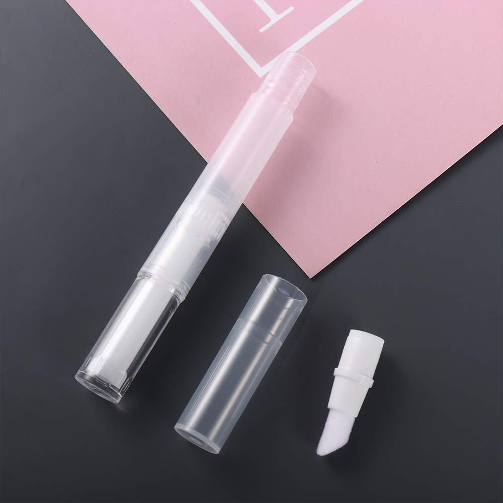 Rotating Repacking Vacuum Pen Empty Nail Oil Pen Travel Cosmetic Container Transparent Twist Pen
