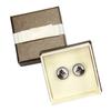 Schnauzer I - cufflinks in a box, handmade jewelry, product of the Art-Dog brand