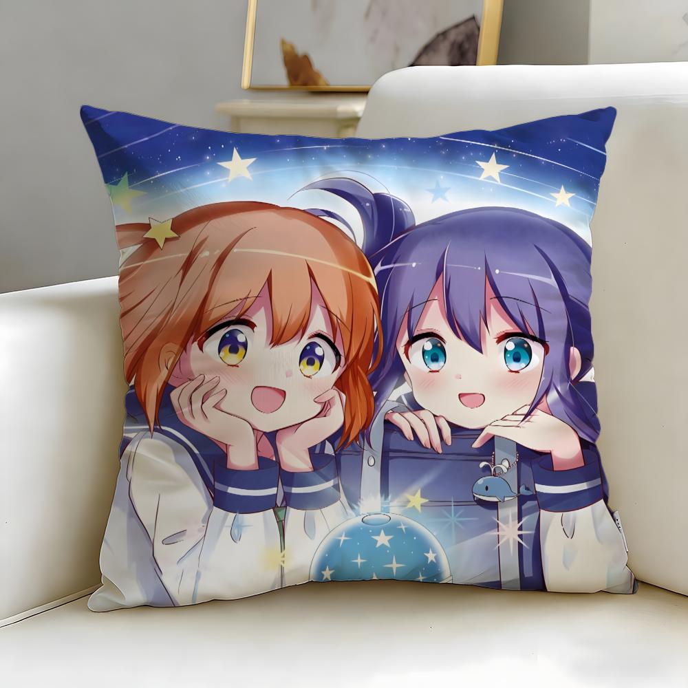 Anime Asteroid in Love Kissenbezug Weich Leicht zu Waschen Kissenhülle Vielseitig für Sofa Bett Reise und Büro