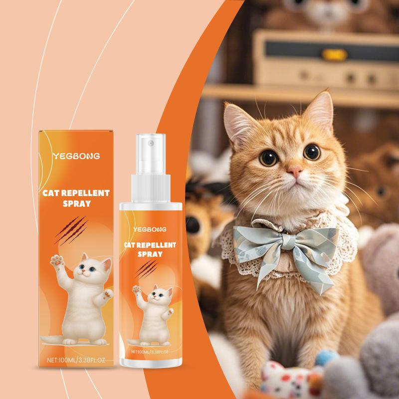 Yegbong Cat Deterrent Spray Anti-Chew Anti-Scratch Furniture Protector Mild Safe For Multi-Pet Household