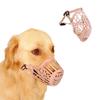 Yumuşak Plastik ve Deri Güçlü Köpek Ağızlık Sepet Tasarımı Isırma Önleyici Ayar Kayışları Maske Köpek Ağızlığı Küçük Orta Büyük Köpekler İçin