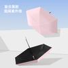 New Three-fold Six-bone Ultra-light Automatic Umbrella Vinyl Fabric Sunscreen Umbrella UV-proof Sunshade Umbrella