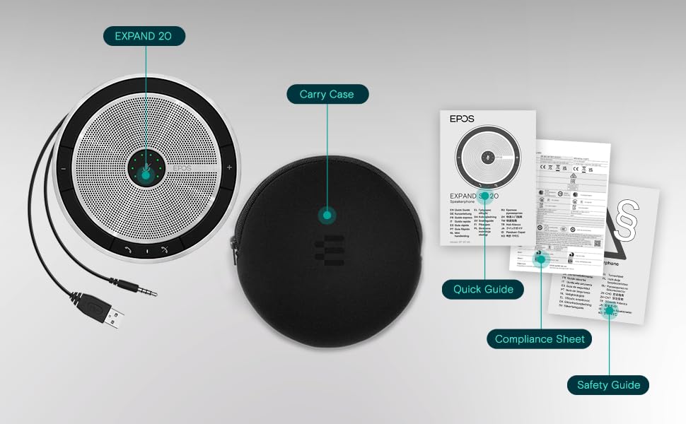 Sennheiser SP 20 ML Speakerphone Microsoft Lync Certification []