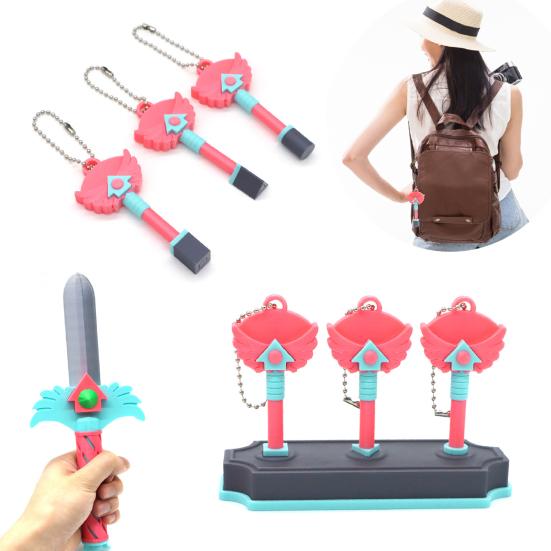 Squid Season 3 Keychain Set Role Playing Decoration Keychain from Squid TV Series Squid TV Show Prop Key