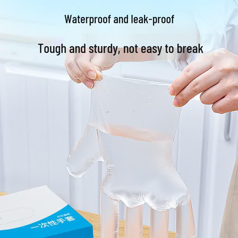 Miaojie Disposable Food Grade TPE Gloves