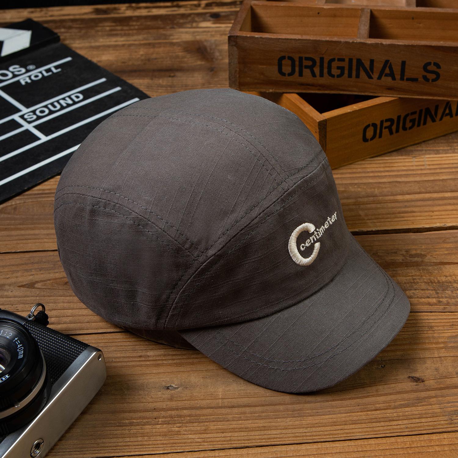 

Новая бейсболка с короткими полями для мужчин и женщин, универсальная повседневная мягкая кепка оптом, весенний тренд, солнцезащитный козырек M（56-58cm）