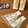 100 envoltorios para sándwich desechables especiales, fáciles de rasgar, transparentes, triangulares, para envolver pasteles y pan