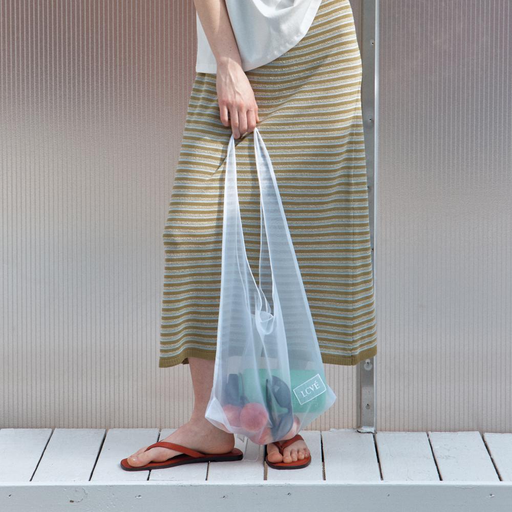 Lcve Lumiere Organza Bag_White