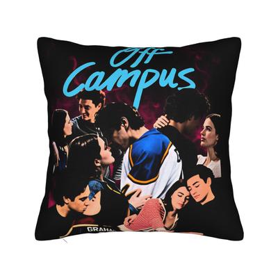 Pillow Cover Off Campus Love Was Never Part of The Deal  Cute Funny Pillow Case For Living Room Bed Chair Pillowcases