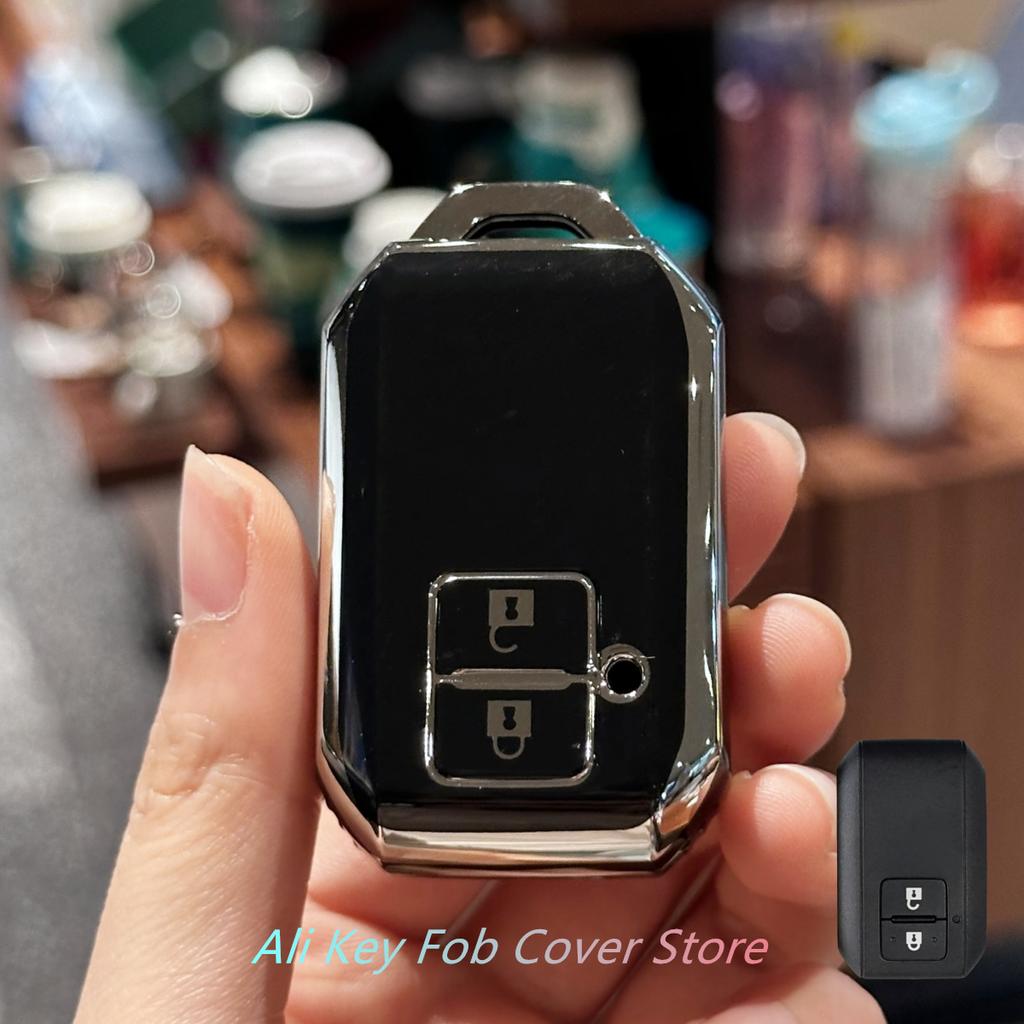 Key Fob Cover Keyring for Suzuki Car Key Cover for Suzuki Ertiga Swift Wagon R Key Holder Remote Control Case for Keychain