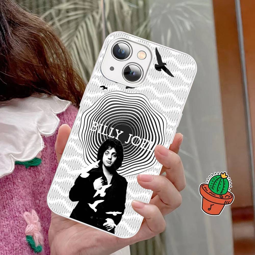 Singer Billy J-Joel Tempered Glass For Iphone 14 13 12 11 Pro Mini XS MAX 14Plus X XS XR Cover