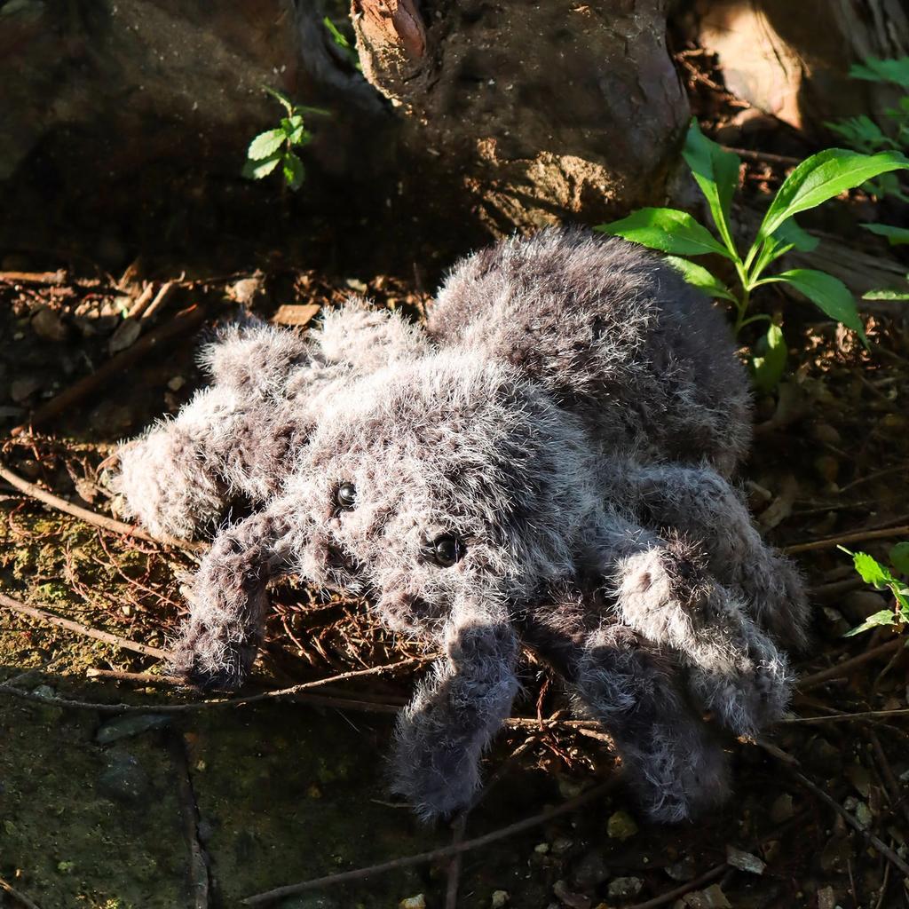 Apricot Lamb Devil Spider Plush Toy for Soft and Cute Stuffed Animal for Babies and 25cm Plush Devil Spider Children, Boys,