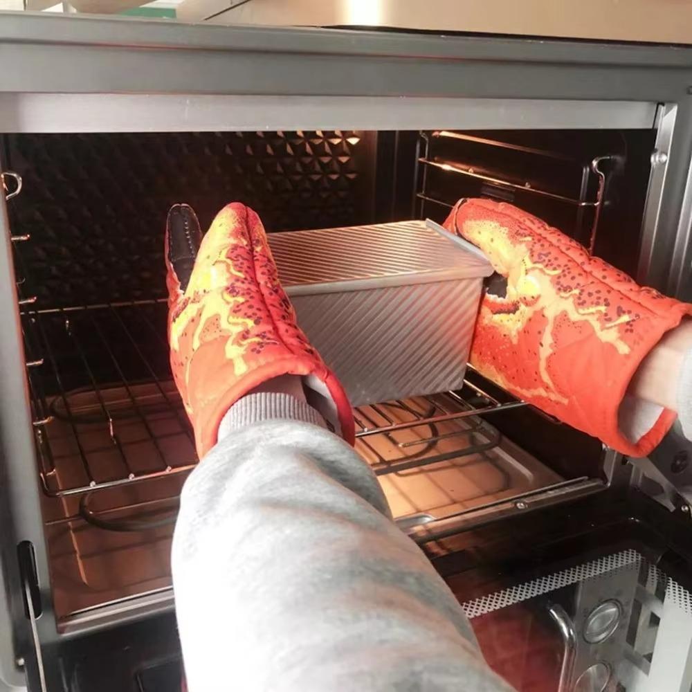 

Thickening Heatproof Mitten Cotton Oven Mitt Kitchen Accessories Crab Shape Oven Gloves Cooking Crab Claws