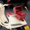 Vespa 946, Maßstab 1/12, Legierung, klassisches Freizeit-Motorradmodell, Druckguss, Metall, Straßen-Retro-Motorradmodell, Ton und Licht, Kinderspielzeug, Geschenk