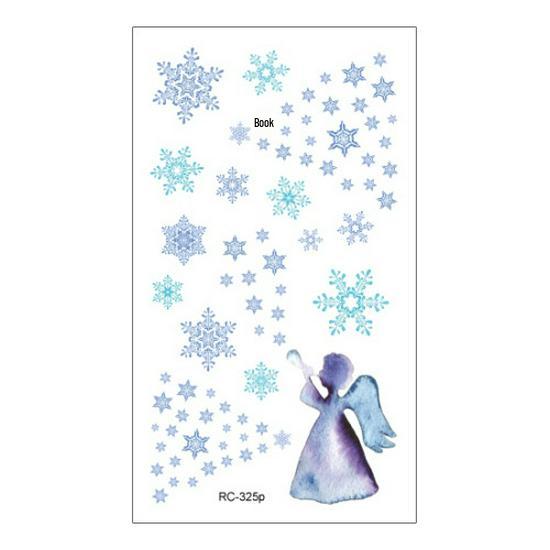 Waterproof Long-lasting Cute Peacock Feather Temporary Tattoo Stickers for Women