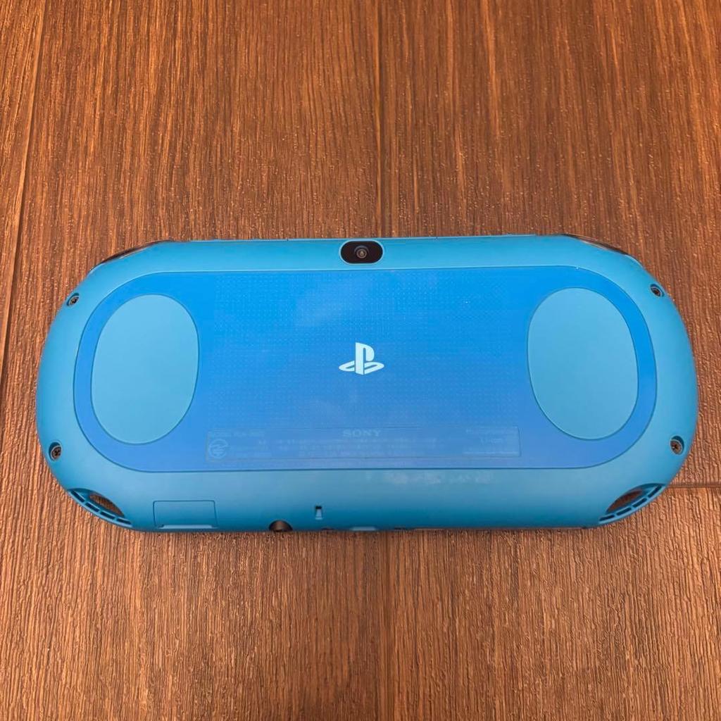 Used Beautiful Condition, PS Vita PCH-2000 Aqua Blue, with Box, Working Condition