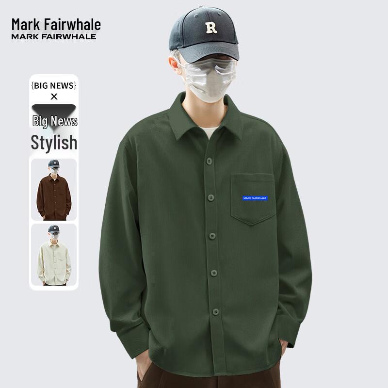 

Мужская вельветовая рубашка Mark Fairwhale 3XL