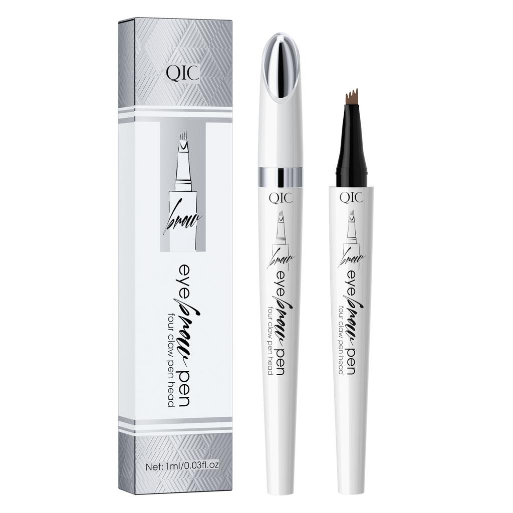 New 3D Waterproof Micro-Knife Magic Eyebrow Four-Pronged Eyebrow Pencil Wild Water Eyebrow Pencil